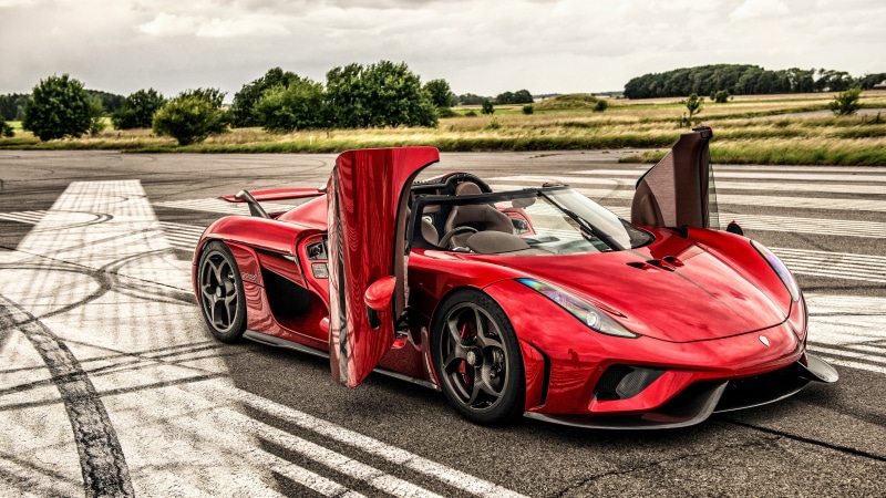 Reger, Regera, 4K, Koenigsegg, supercar