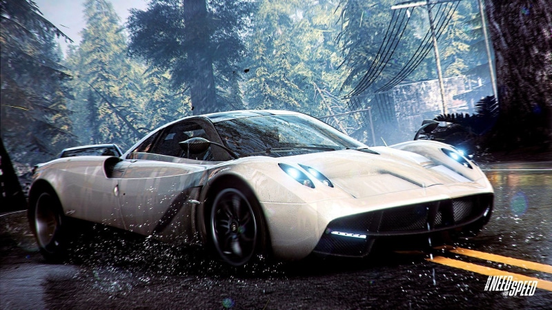 luxury, need, Rivals, 2013, speed, NFSR, white, Need for Speed, Huayra, Pagani, NFS, 1080P, car