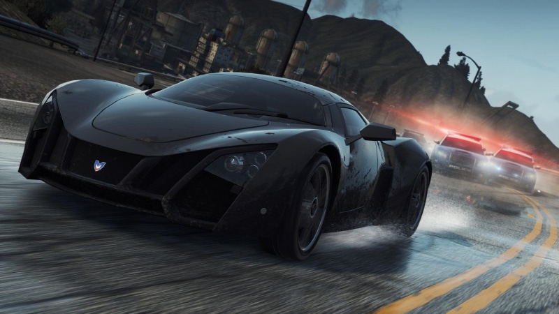 b, games, car, need for speed, black, speed, sports, 1080P, need, marussia, marussia b2, wanted, 1920x1080, most wanted
