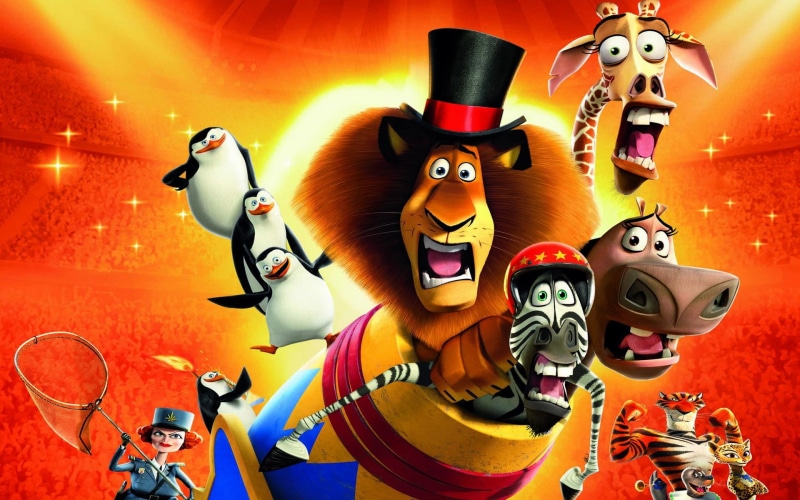 Most, penguin, Wanted, 1080P, Madagascar, s, Europe, 2012