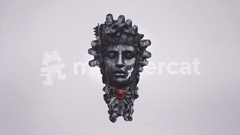 Need for Speed, EDM, Monstercat, statue, 4K, Aero Chord, Trap Music, minimalism, red
