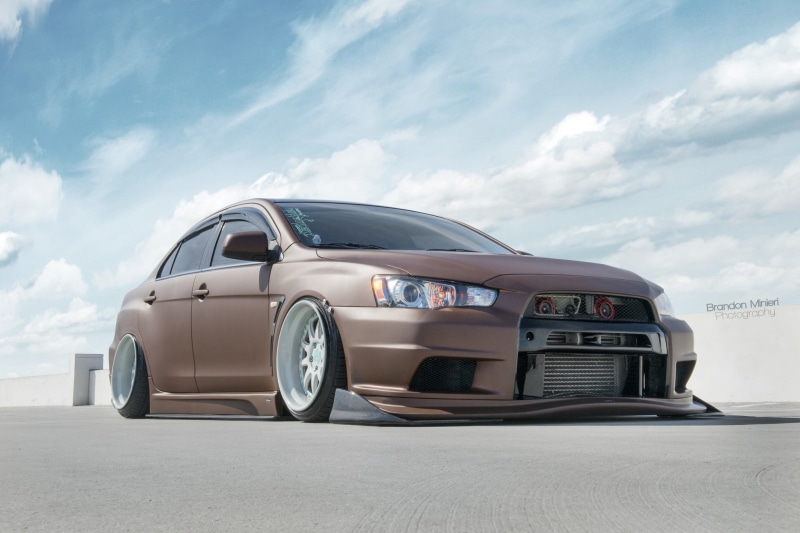 cloud - sky, motor vehicle, mode of transportation, 1080P, Mitsubishi Lancer, tire, vintage car, Mitsubishi Lancer Evo X, road, stationary, retro styled