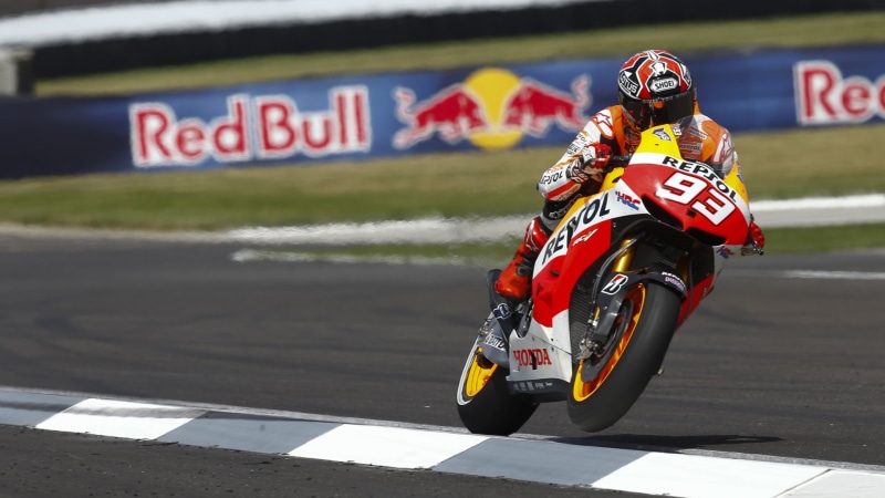extreme sports, biker, motorcycle, day, lifestyles, Marc Marquez, sign, 1080P, helmet, real people, crash helmet, headwear, riding, mode of transportation