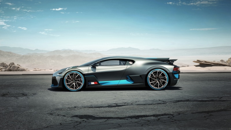 Divo, 4K, Bugatti Divo, side view, hypercar, 2019 Bugatti Divo