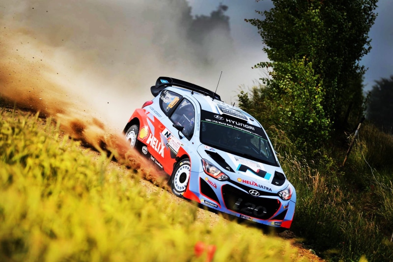 Skid, Hyundau, Day, WRC, Sport, 1080P, Auto, Rally, Machine, i20, Dust, Speed, Race