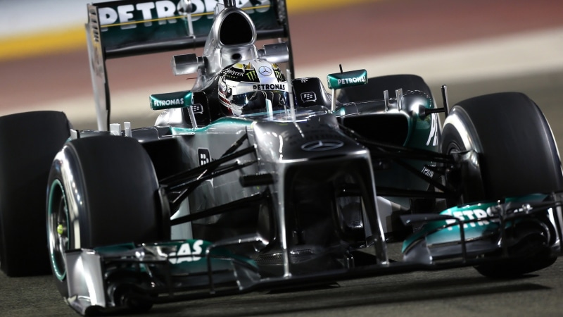 Lewis Hamilton, selective focus, no people, focus on foreground, land vehicle, stationary, luxury cars, transportation, Formula 1, car, engine, mode of transportation