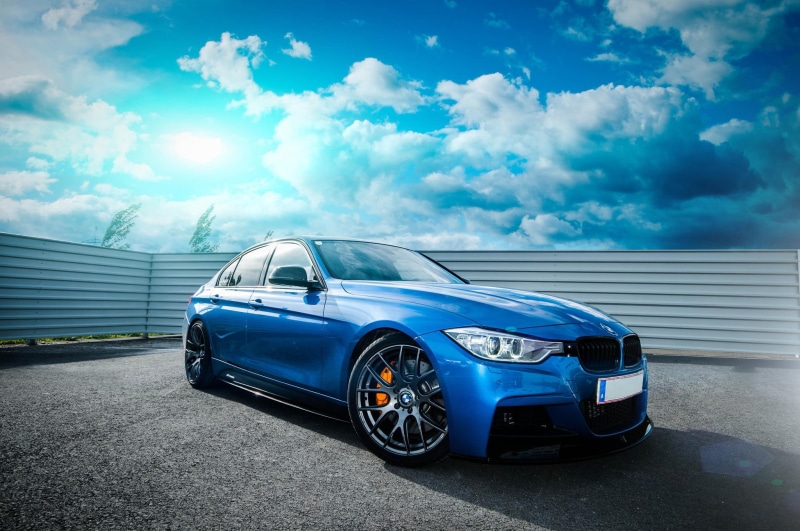 1080P, stance, f, F30, 335i, bmw, Tuning, blue, sedan