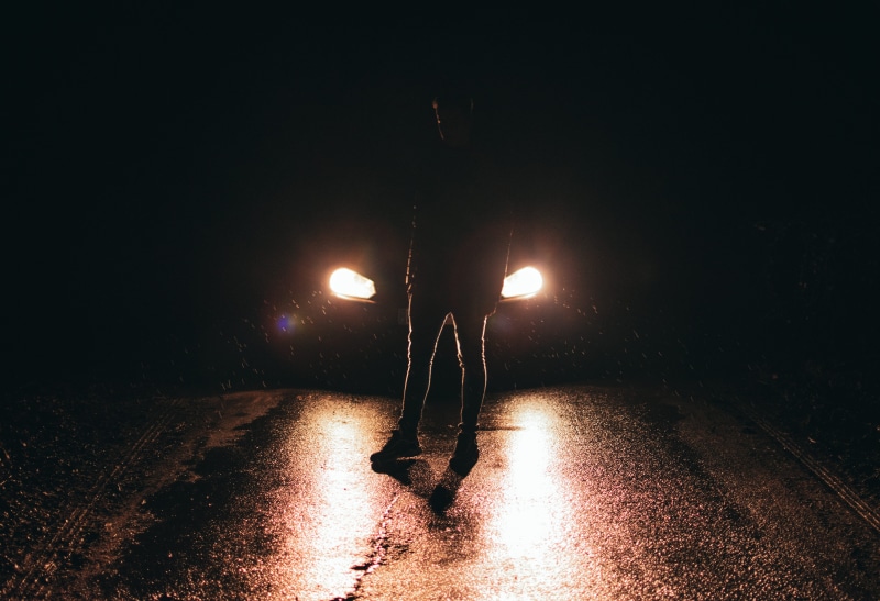 france, illuminated, street light, fire, tarmac, pedestrian, lightbulb, person, wet, glowing, city, light - natural phenomenon, no people, night, car, headlight
