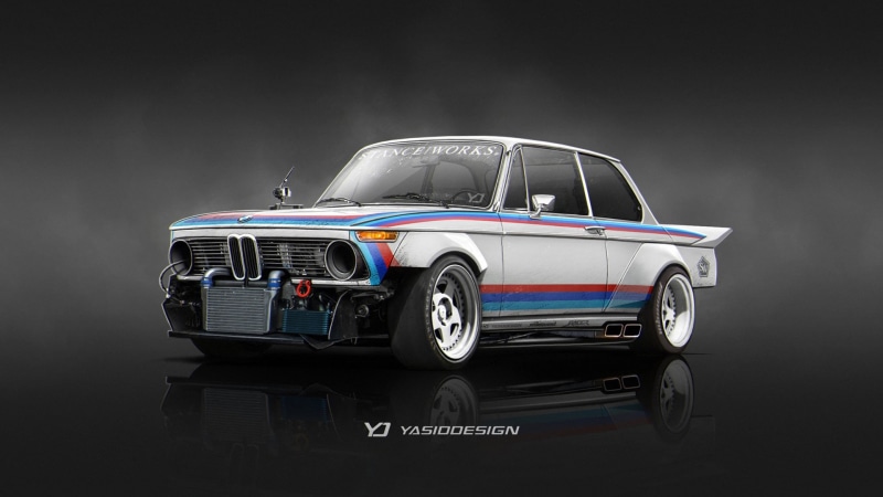 YASIDDESIGN, Yasid Design, Rendering, Tribute, BMW, 1080P, 1974, 2002, Figure, Car, Speedhunters, Yasid Oozeear, Auto, Machine, BMW 2002 1974, Art
