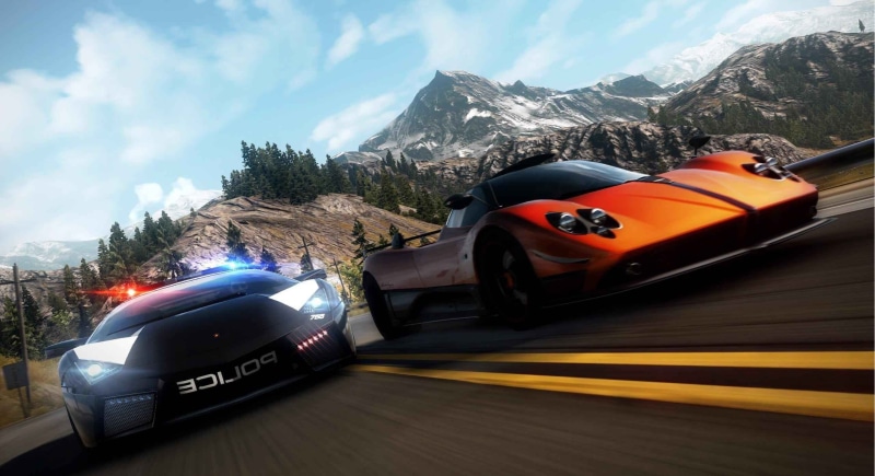 mountain range, video games, racecar, game, road trip, beauty in nature, road, transportation, outdoors, 2K, mode of transportation, no people, day, land vehicle