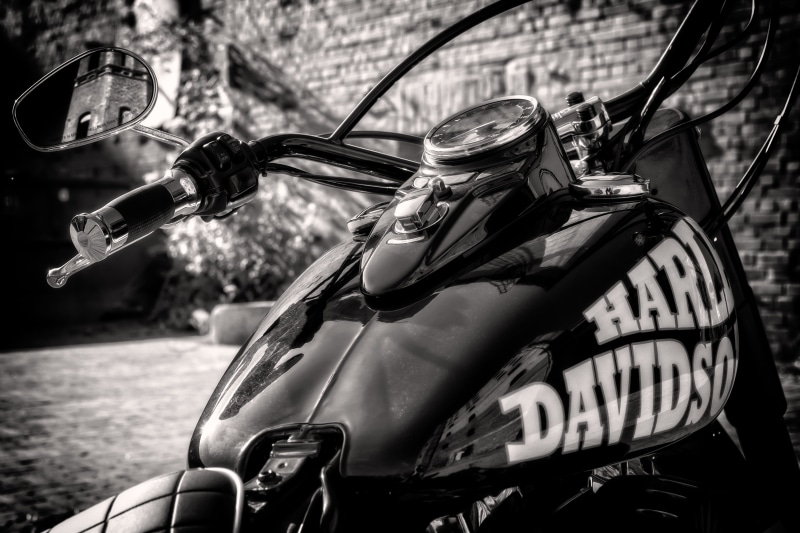 water, dom, chrome, helmet, america, harley davidson, two wheeled vehicle, stationary, focus on foreground, nature, reflection, mode of transportation