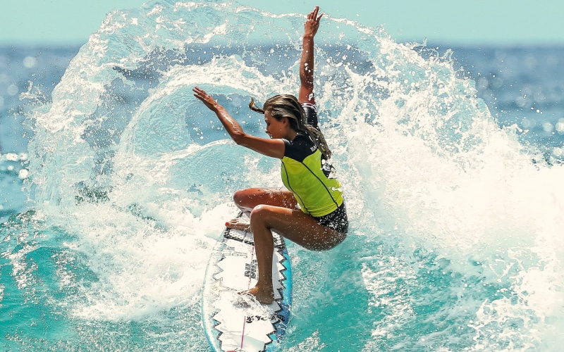 surfboards, women, wet hair, 2K, surfing, wet body, sports