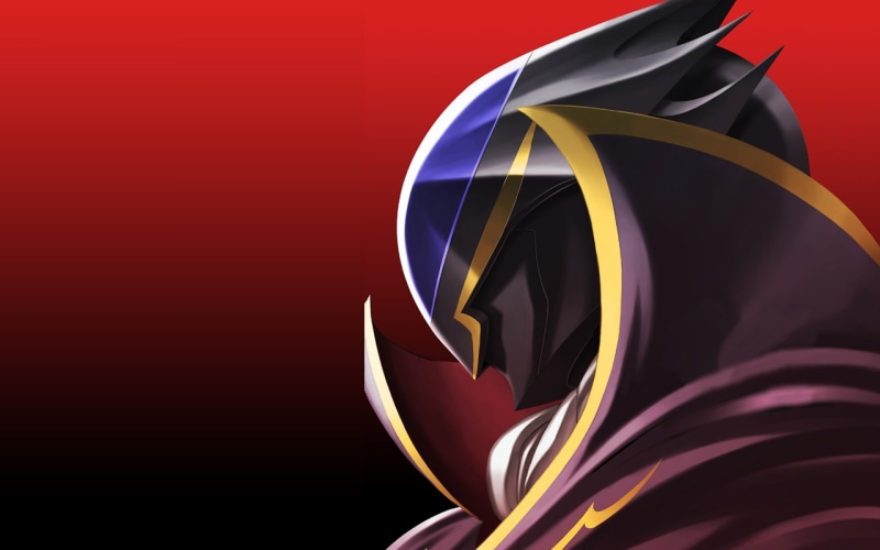 Lamperouge Lelouch, Zero, anime, Code Geass, 2K