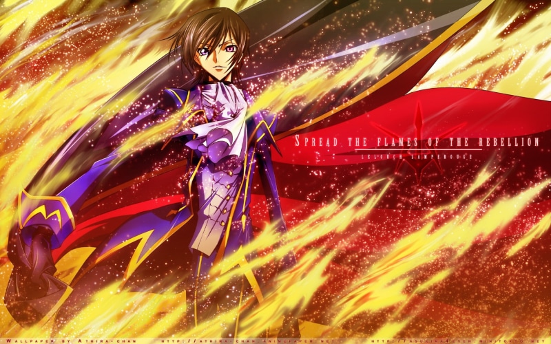 Lamperouge Lelouch, Zero, anime, Code Geass, 1080P