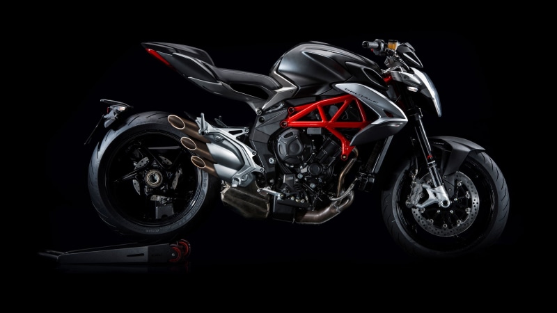 chrome, sports race, indoors, technology, motorcycle, Agusta, 2K, speed, motor vehicle, studio shot, motorsport, mode of transportation, mv, Brutale, no people
