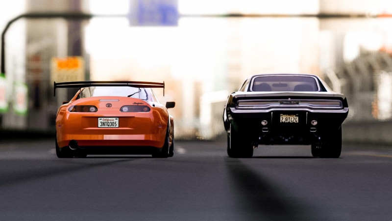 toyota, muscle, sport, orange, black, gran, 1920x1080, ford, turismo, 1080P, ford gran turismo, car, cars, supra, toyota supra