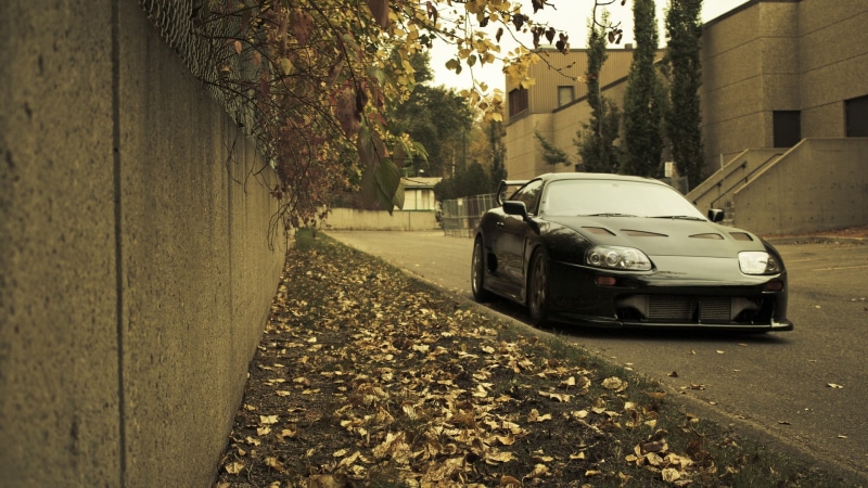 cars, toyota, hd, 1080P, black, supra, coupe