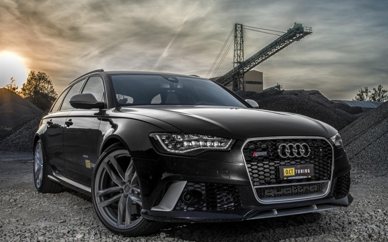 black, cars, tuning, 1920x1200, rs, oct, car, audi, audi rs6, oct tuning, 1080P