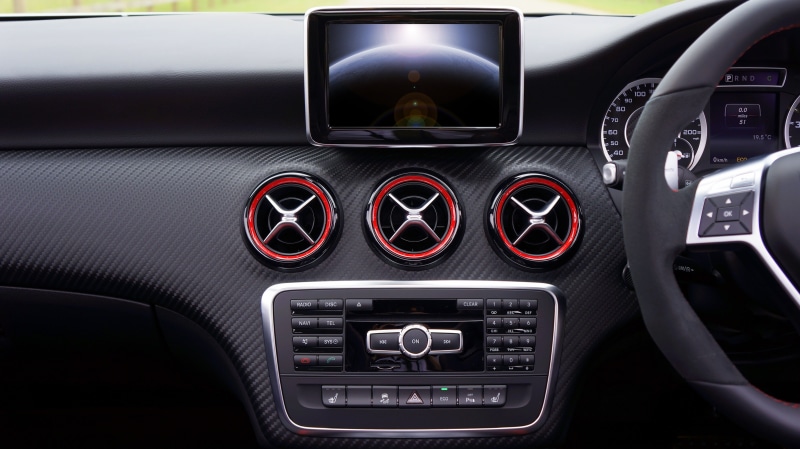 car interior, interior, fast, din, unit, dashboard, modern, drive, 4K, inside, land vehicle, wealth, transport, comfortable, benz, control panel, motor