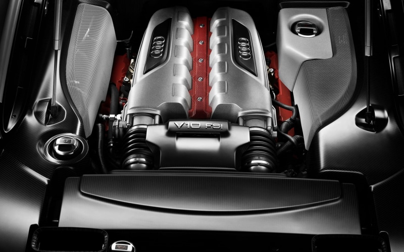 Audi R8, Audi R8 V10, car, 720P, engines