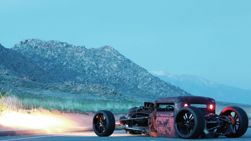 rod, classic, 720P, hd, rat, car, hot, cars