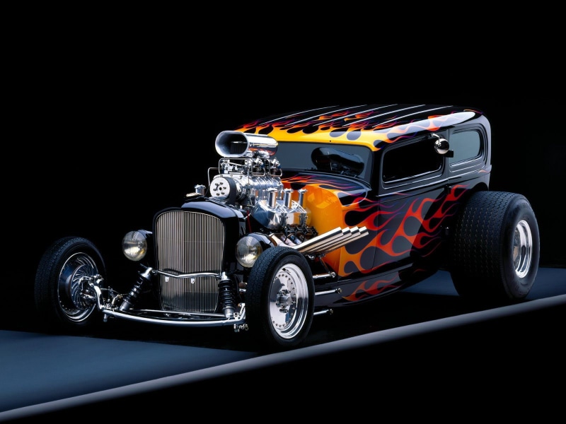 rod, engine, cars, hd, 720P, hot