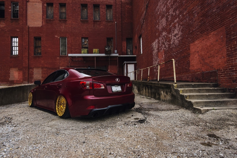 JDM, Lexus IS-F, car, Stance, building, lowered, vehicle, tuning, 1080P, vehicle interiors