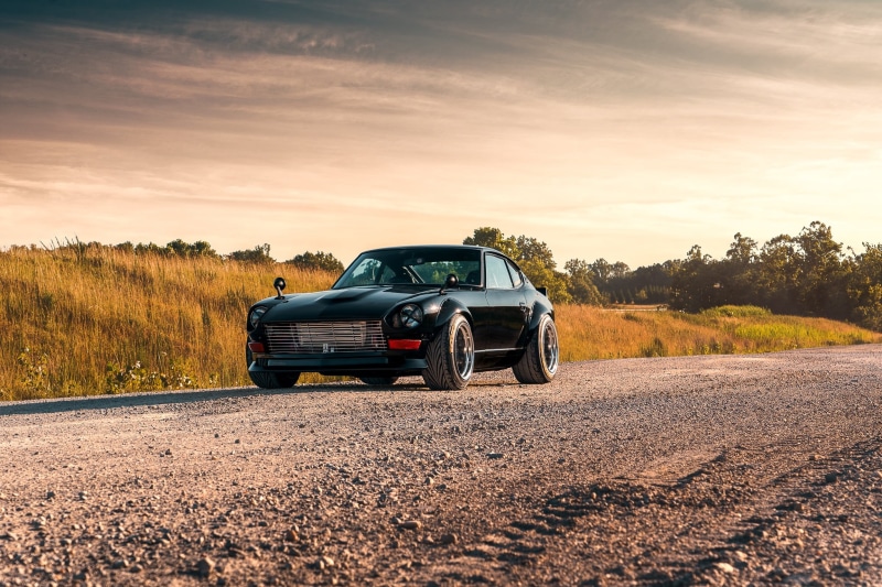 Vehicle, 1080P, Datsun, Sport Car, Datsun 240, Datsun 240Z, Car, Black Car