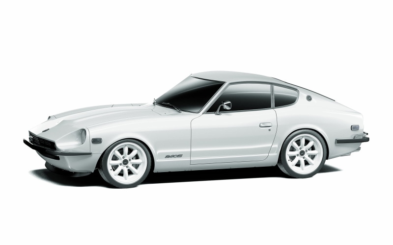 2K, vehicle, car, Datsun 240Z, simple background, JDM