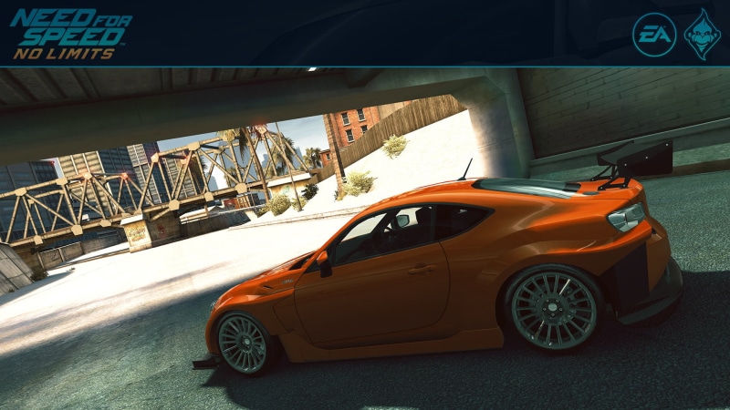 1080P, Subaru, side view, Need for Speed: No Limits, Need for Speed, tuning, vehicle, car, Subaru BRZ, video games, Toyobaru