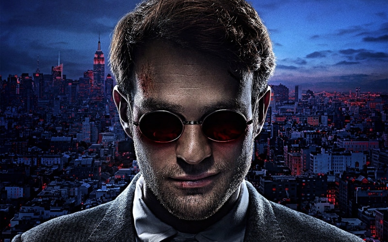 built structure, sunglasses, men, man, wearing, real people, looking at camera, young men, close-up, architecture, sky, lifestyles, Daredevil, headshot