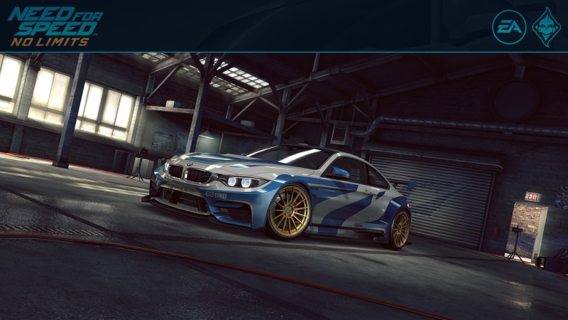 BMW M4, Garages, Need For Speed: No Limits, Tuning, vehicle, 1080P, need for speed, video games, car