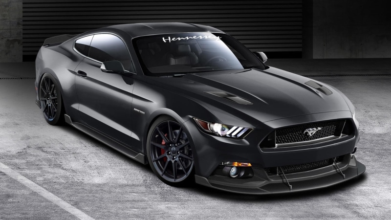 2015, cars, black, 1080P, hennessey, matte, ford, gt, mustang