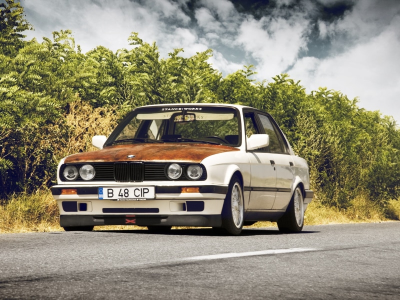 1080P, BMW E30, BMW, Stanceworks, car
