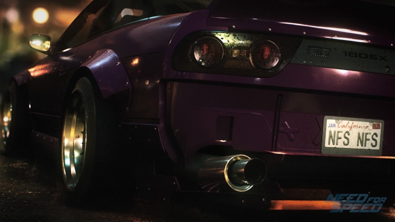 illuminated, mode of transportation, Nissan 180SX, no people, car, convertible, 1080P, Need for Speed, dark, purple, antique, retro styled, dashboard