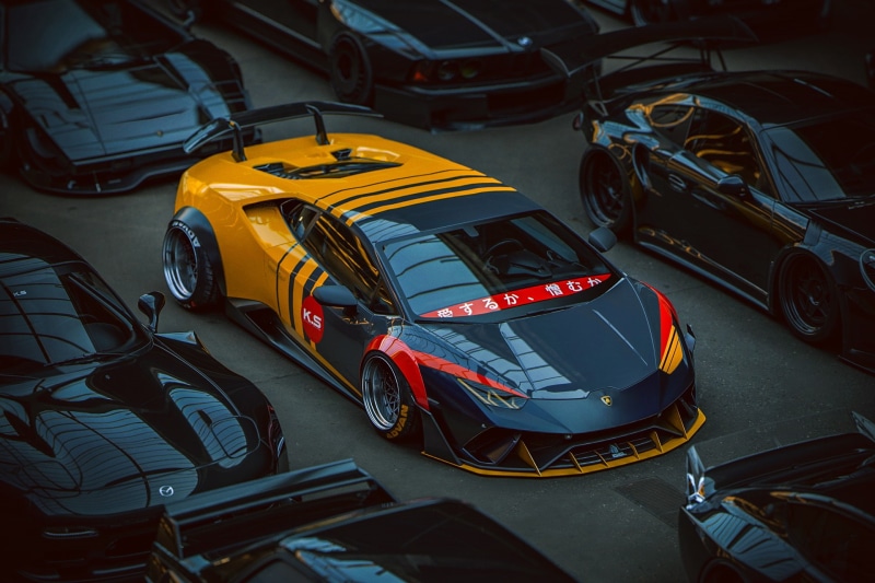 1080P, Khyzyl Saleem, Lamborghini, virtual tuning, Huracan