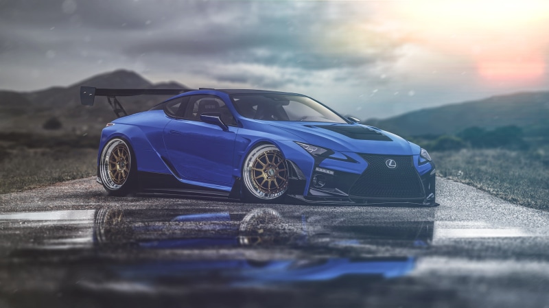 1080P, virtual tuning, hugo silva, car, lexus lc500