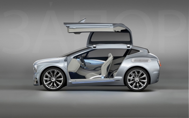 toy, black color, silver colored, side view, indoors, transportation, gray background, luxury, motor vehicle, ZAZ, metal, restyling, mode of transportation