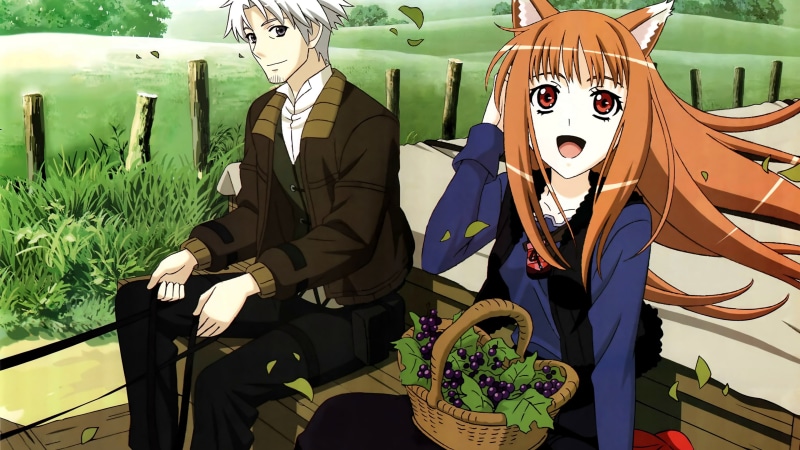 mask - disguise, creativity, sunlight, anime, human representation, orange, real people, leisure activity, art and craft, girl, 4K, male likeness, Spice and Wolf