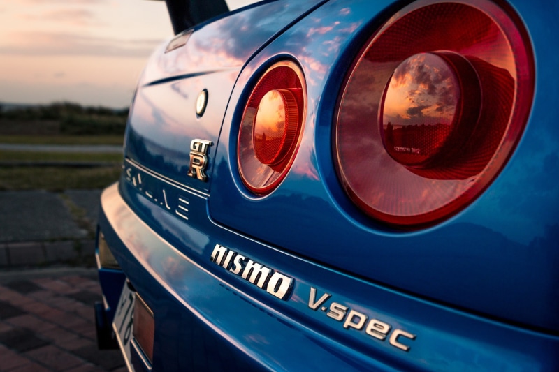 Nissan, Nismo, blue, car, JDM, Nissan Skyline GT-R R34, 1080P