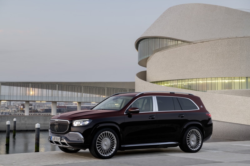 Luxury Car, SUV, Car, Mercedes-Maybach GLS 600, Vehicle, Mercedes-Benz, 8K, Purple Car