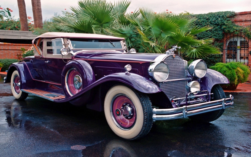 travel, 1080P, Packard, plant, tropical climate, retro styled, transportation, architecture, car, vintage car, building exterior, palm tree, mode of transportation
