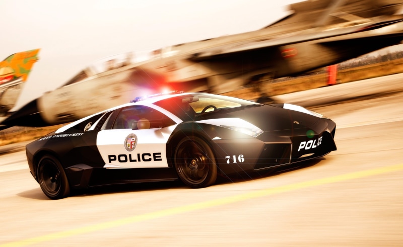 need, Need For Speed, transportation, motor vehicle, outdoors, black, hot pursuit, motion, motorsport, lamborghini police car, hot, 2K, need for speed hot pursuit