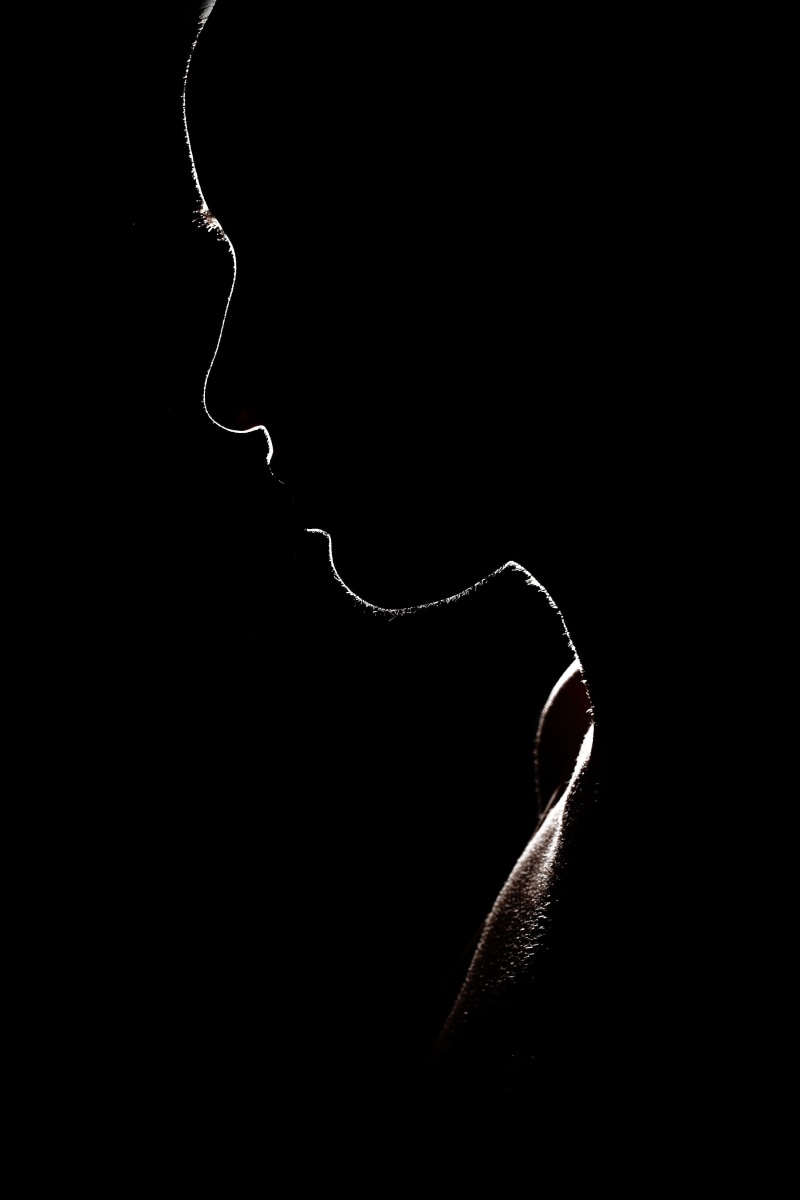 dark, light, still life, contact, passion, fiction, black Color, portrait, careless, model, abstract, beautiful, room, people, curve, human, side view