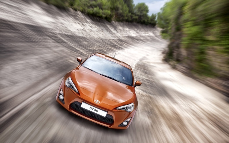 speed, 1080P, toyota, gt, car, orange
