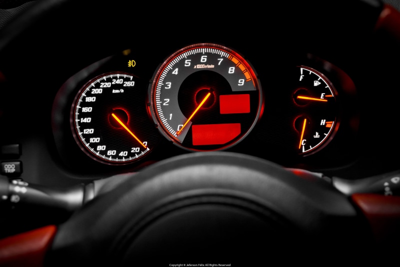 number, land vehicle, equipment, toyota gt 86 car toyota gt 86 instrument panel speedometer, control, transportation, close-up, indoors, electrical equipment
