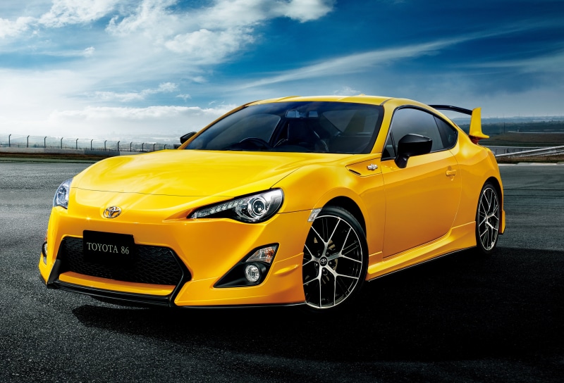 2015, Toyota, 4K, 86 GT, Yellow Limited Aero Package