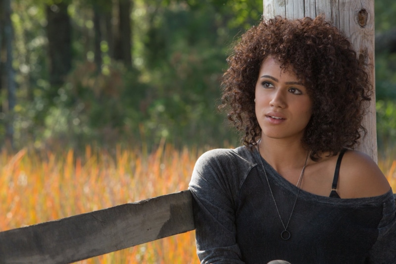 hair, casual clothing, front view, Ramsey (Fast and Furious), tops, one person, beauty, Furious 7, teenager, Fast and Furious, white, tree, focus on foreground