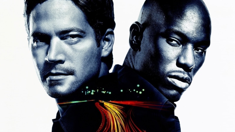 Tyrese Gibson, Paul Walker, 1080P, movie poster, Fast and Furious
