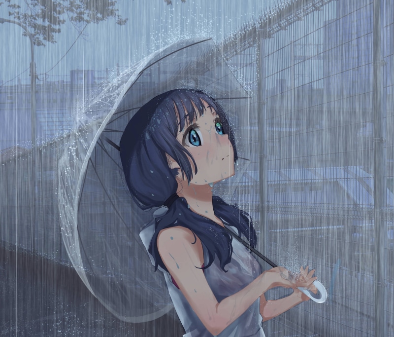 Weathering With You, Hina Amano, Anime, 1080P